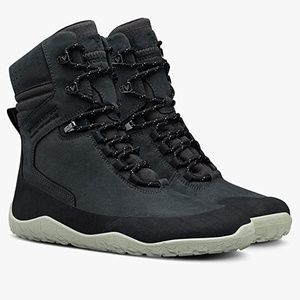 Vivobarefoot Tracker HI FG, Womens Leather Hiking Boot Minimalist Barefoot Warm